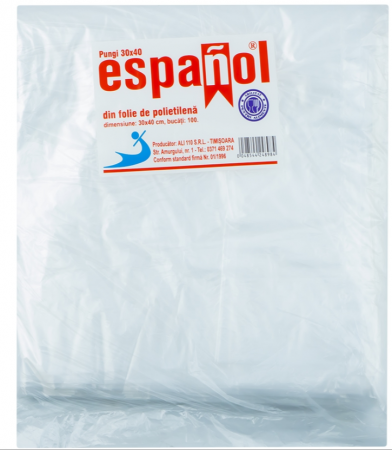 Folii & Pungi - ESPANOL PUNGI 3KG-100/SET