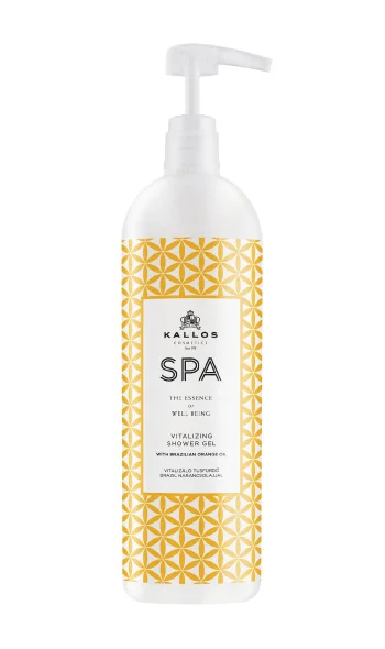Gel de dus vitalizant cu ulei de portocale din Brazilia Kallos Spa ,1000ml [1]