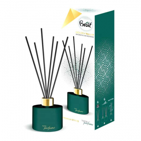 Odorizante camera - Odorizant camera cu betisoare Brait 100 ml Golden Valley