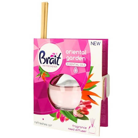 Odorizante camera - Odorizant camera cu betisoare Brait 40 ml Oriental Garden