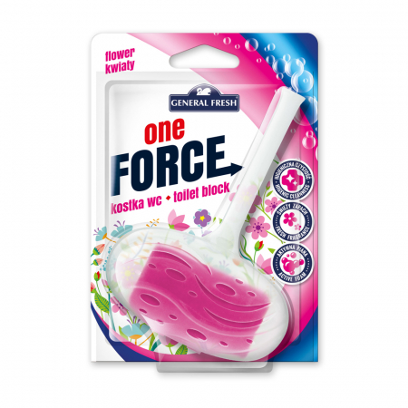 DETERGENTI SI ODORIZANTE - Odorizant toaleta/Wc General Fresh One Force 40 gr Flowers