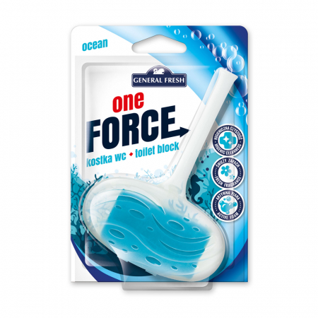 DETERGENTI SI ODORIZANTE - Odorizant toaleta/Wc General Fresh One Force 40 gr Ocean
