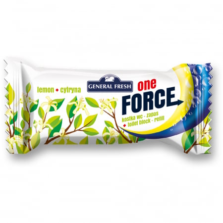DETERGENTI SI ODORIZANTE - Odorizant toaleta/Wc rezerva General Fresh One Force 40 gr Lemon