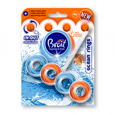 Odorizante toalete - Odorizant WC Brait Rings 40 gr Ocean