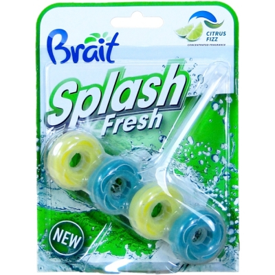 DETERGENTI SI ODORIZANTE - Odorizant WC Splash Fresh Citrus Fizz, 40gr, Brait