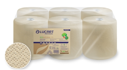 Prosoape din hartie - Prosoape din hartie Lucart ECONATURAL 135 JOINT, din fibre de celuloza reciclate