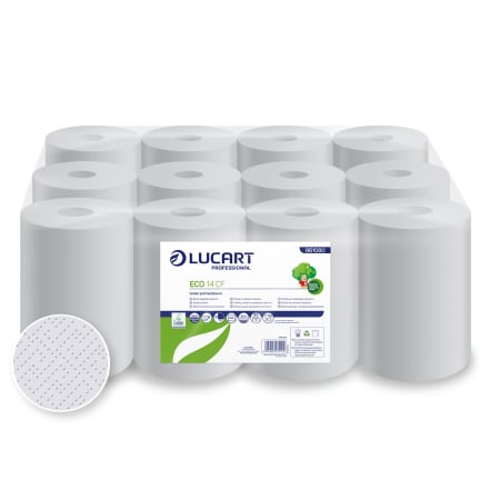 Prosoape din hartie - Prosoape hartie derulare centrala, Lucart Eco 14 CF, 55 m