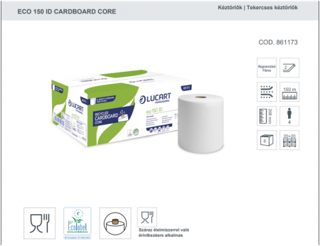 Prosoape hartie Lucart – Eco ID 150 pentru dispensere Lucart cu autocut [1]