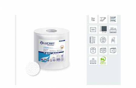 Prosop Lucart strong 500 J, 2 straturi, 105 metri, 500 foi [1]