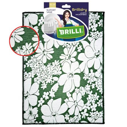 Bureti & Lavete - Suport din microfibra pentru uscarea vaselor, Brilli, Brillidry