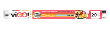 Folii & Pungi - Folie de Aluminiu Strong 20 m