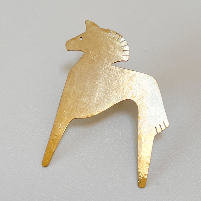 Brosă din Alamă Căluț [1]