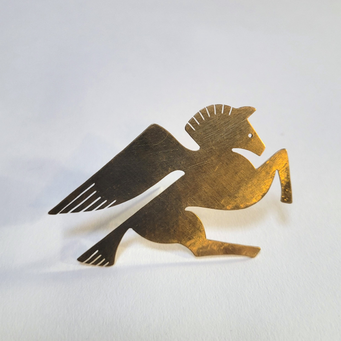 Broșă Pegasus Alamă [2]