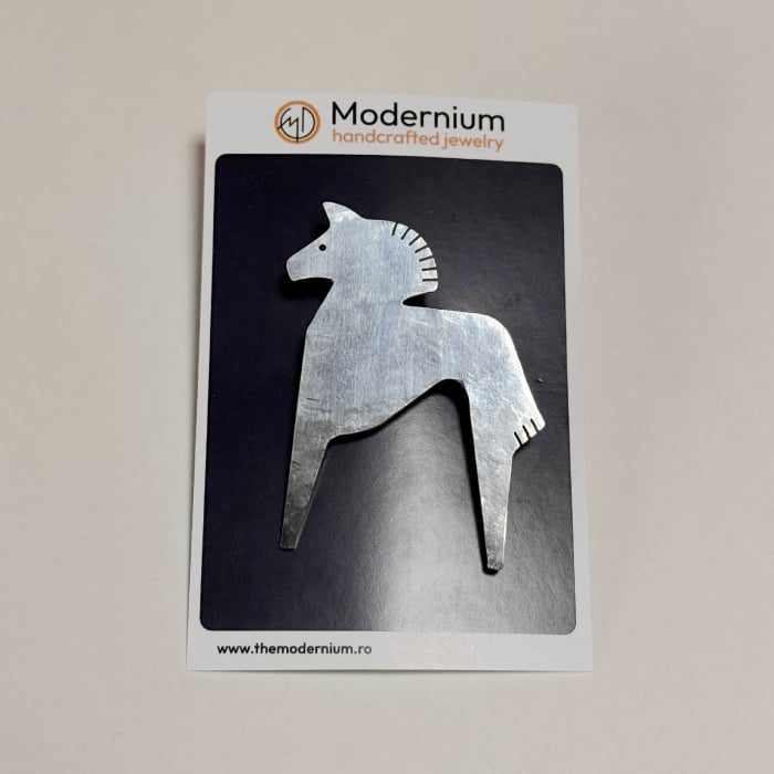 Brosă Căluț din Inox [3]