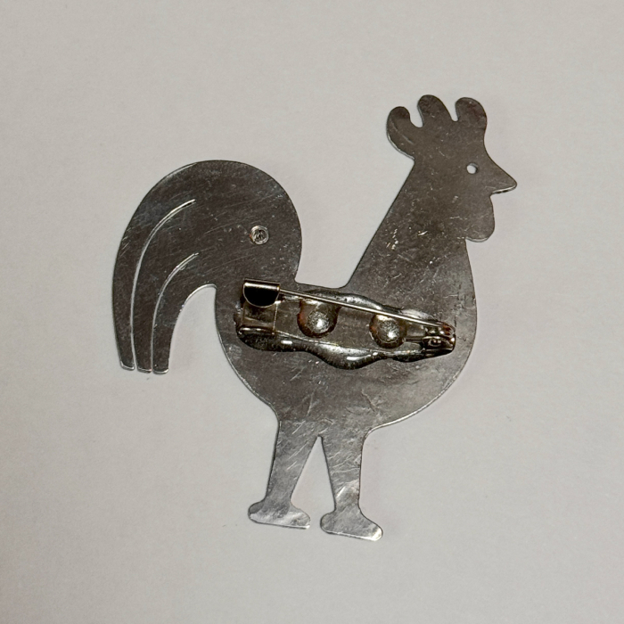 Broșă Cocoș Inox [2]