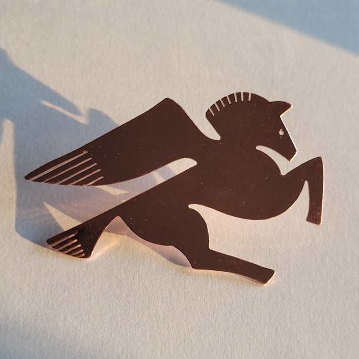 Broșă Pegasus Cupru [3]