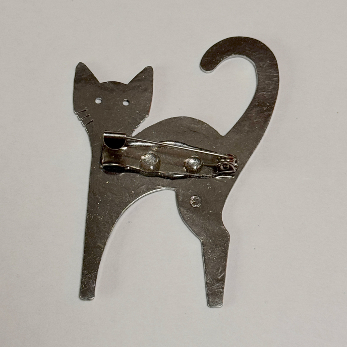 Broșă Pisică Inox [2]