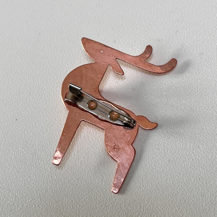 Broșă Ren Cupru [2]
