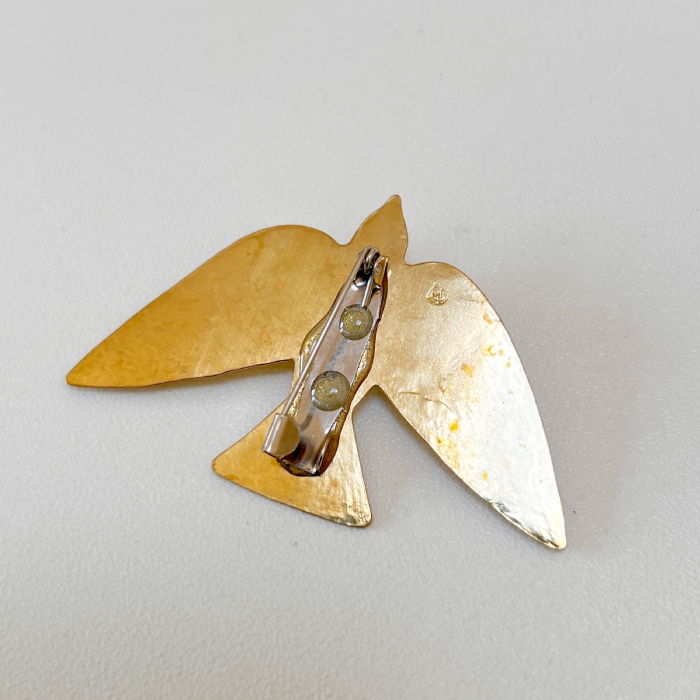 Broșă Sparrow Alamă [2]