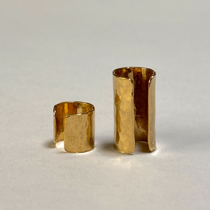 Set Ear Cuff Simplu Alamă [1]