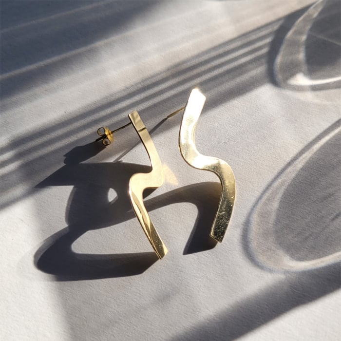 Cercei Statement din Alamă [2]