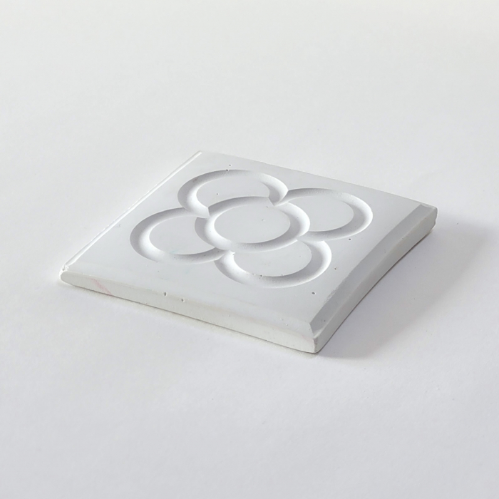 Coaster Suport Pahar Pătrat Barcelona White [2]