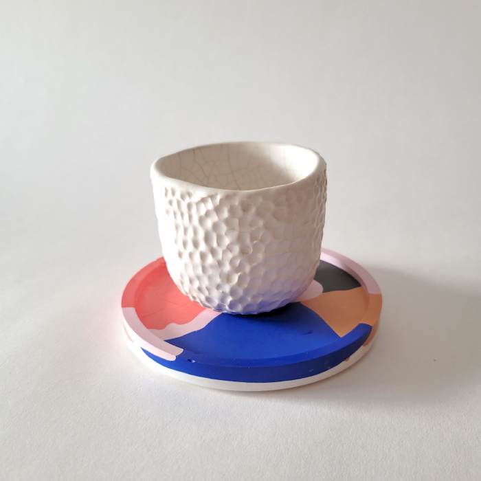 Coaster Suport Pahar Rotund Multicolor [3]