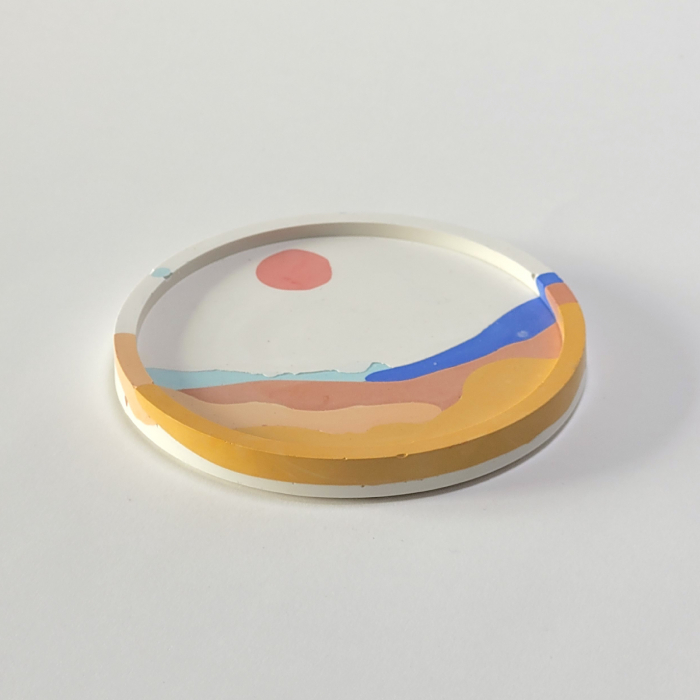 Coaster Suport Pahar Rotund Peisaj [2]