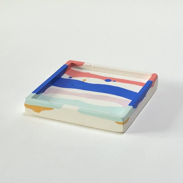 Coaster Suport Pahar Pătrat Stripes [2]