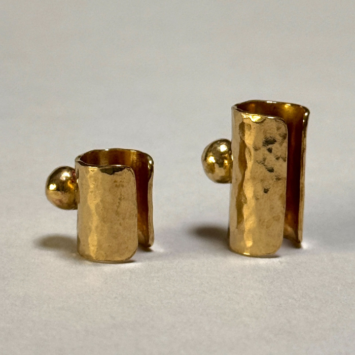 Set Ear Cuff Sferă Alamă [1]