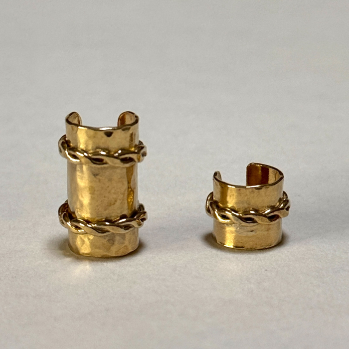 Set Ear Cuff  Împletitură Alamă [1]