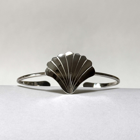 Bratari - Brățară Scoică Argint - Shell Cuff