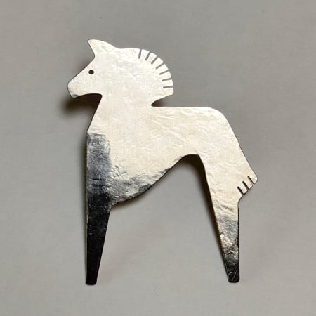 Brose - Brosă Căluț din Inox