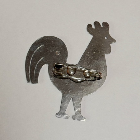 Broșă Cocoș Inox [1]