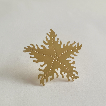 Broșă Starfish Alamă [3]