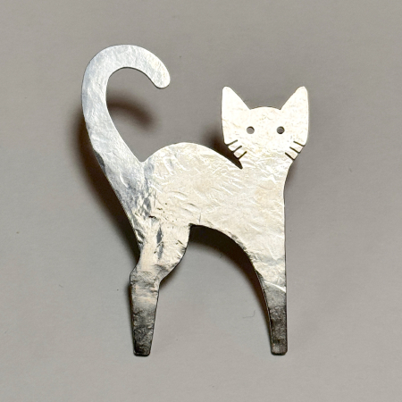 Brose - Broșă Pisică Inox