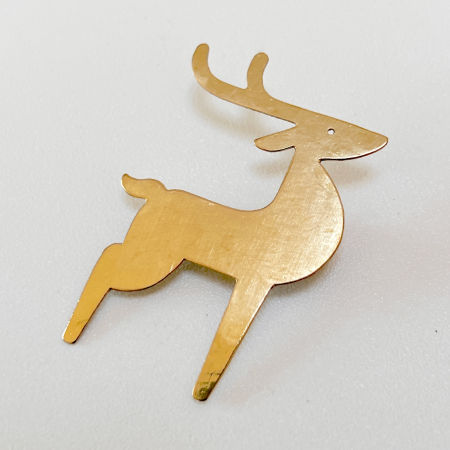 Brose - Broșă Ren Alamă