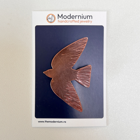 Broșă Sparrow Cupru [2]