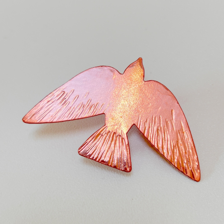 Brose - Broșă Sparrow Cupru