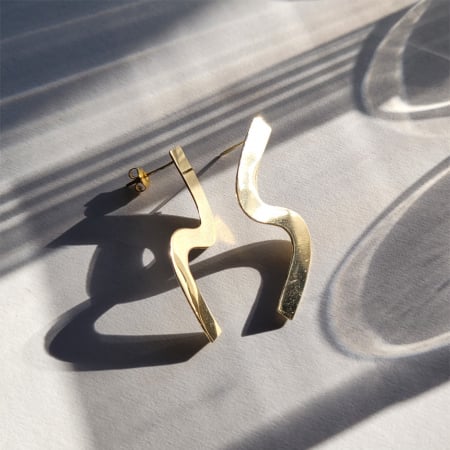 Cercei Statement din Alamă [1]