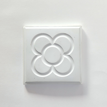Suporturi - Coaster Suport Pahar Pătrat Barcelona White