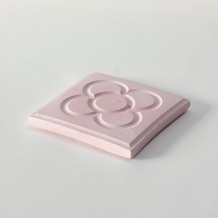 Coaster Suport Pahar Pătrat Barcelona Pink [1]
