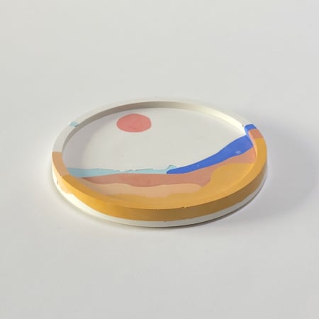 Coaster Suport Pahar Rotund Peisaj [1]