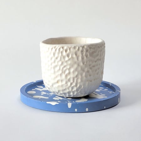 Coaster Suport Pahar Rotund Blue Splash [2]