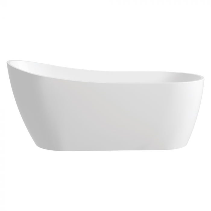 Cada baie freestanding 150 x 75 cm, ovala cu preaplin, Diva Foglia [2]