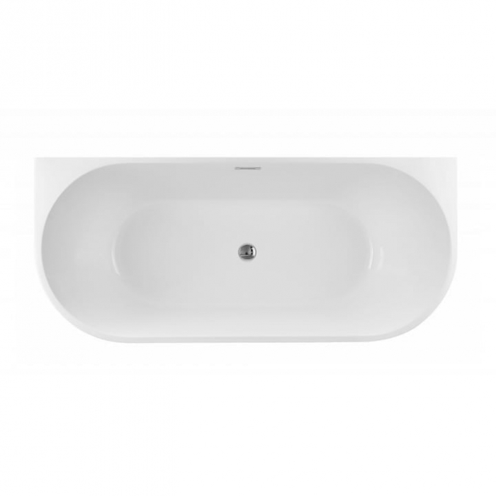 Cada baie freestanding, lipita de perete, 150 x 75 cm, Foglia Mara [5]