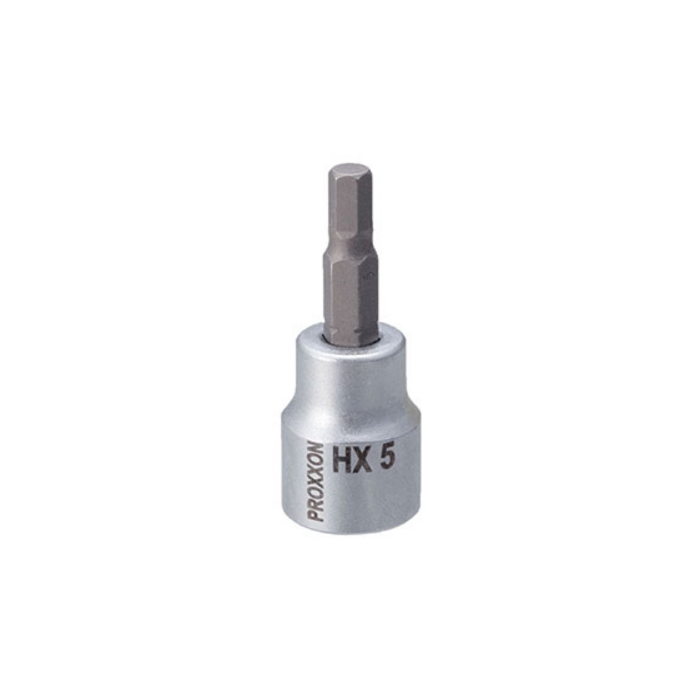 Cheie HEX, Proxxon 23576, 5mm, cu prindere 3/8"  [1]