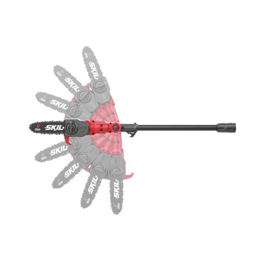 Ferastrau cu extensie SKIL 0650 CA, lungime lant 20 cm, lungime totala 3 m, fara acumulator si incarcator [2]