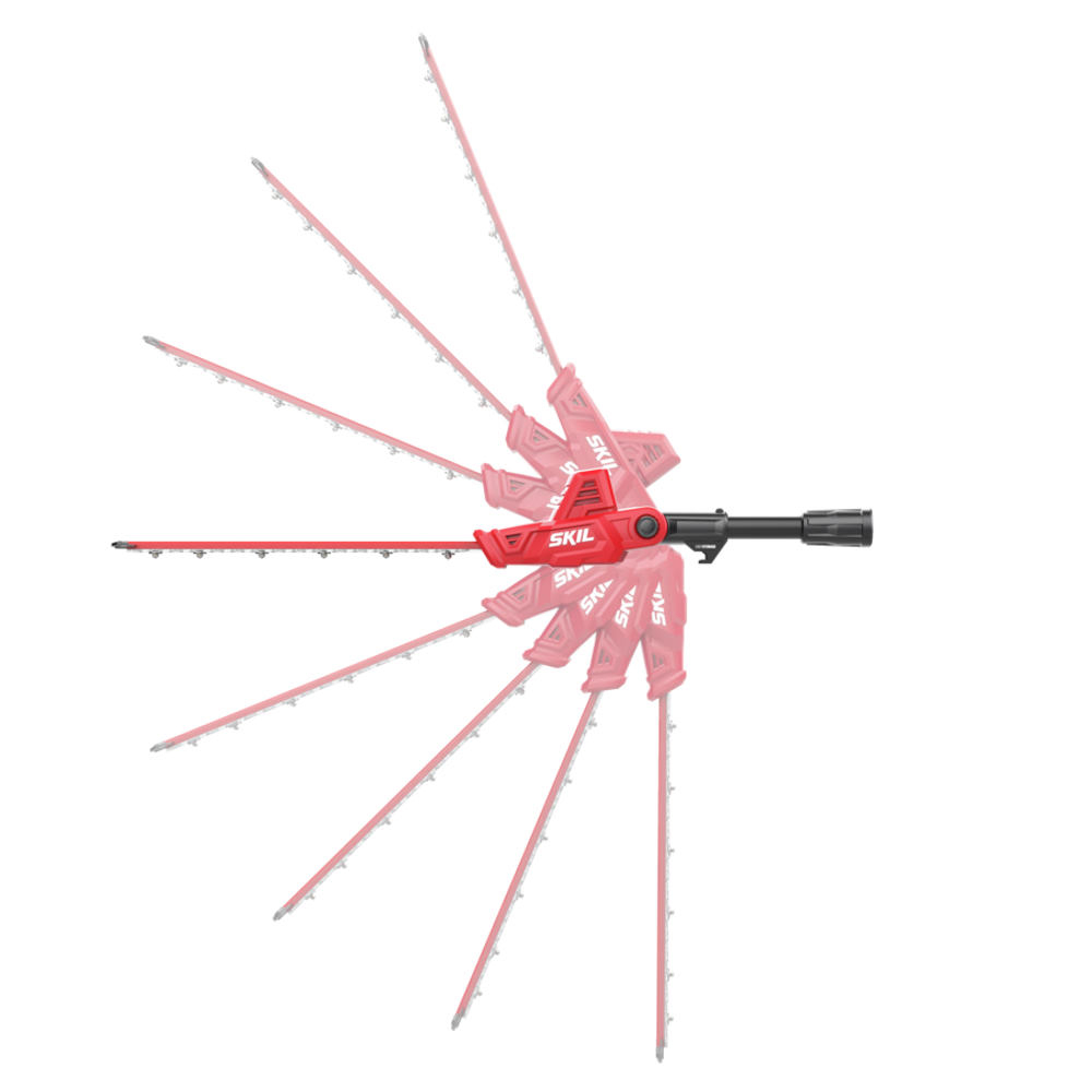 Foarfece de tuns gard viu SKIL 0640 CA, tija de extensie 3m, lama 45cm [6]