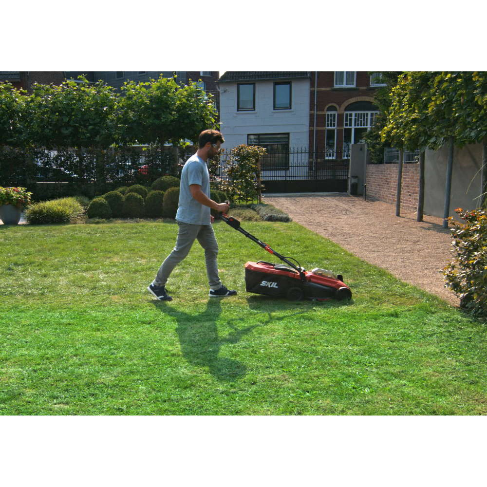 Masina de tuns iarba, SKIL 0130 BA, 34cm, Brushless, cu acumulatori si incarcator [8]